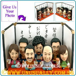 Custom 3D Qi Xiao Fu Figurines